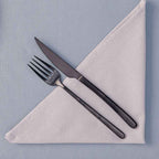 Σετ 2τμχ Πετσέτες Φαγητού Ηauz 33X33 Silver